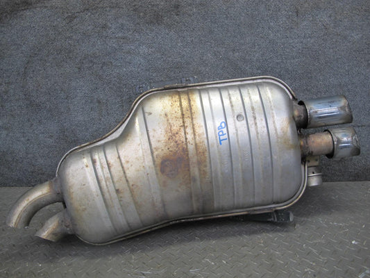 01-06 BMW E46 330ci Convertible Rear Exhaust Muffler 7502553 OEM