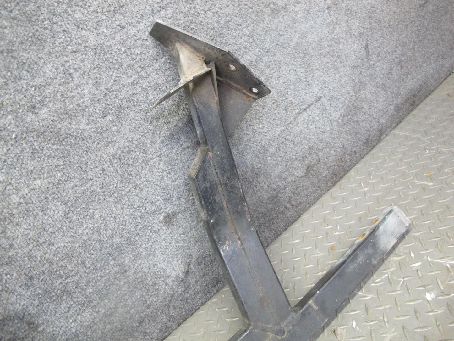 91-96 Chevrolet Corvette C4 Front Bumper Impact Bar w Skid Plates OEM