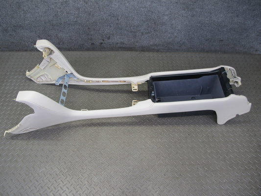 02-04 Lexus SC430 Front Center Console Trim Cover Panel w Compartment Ecru OEM