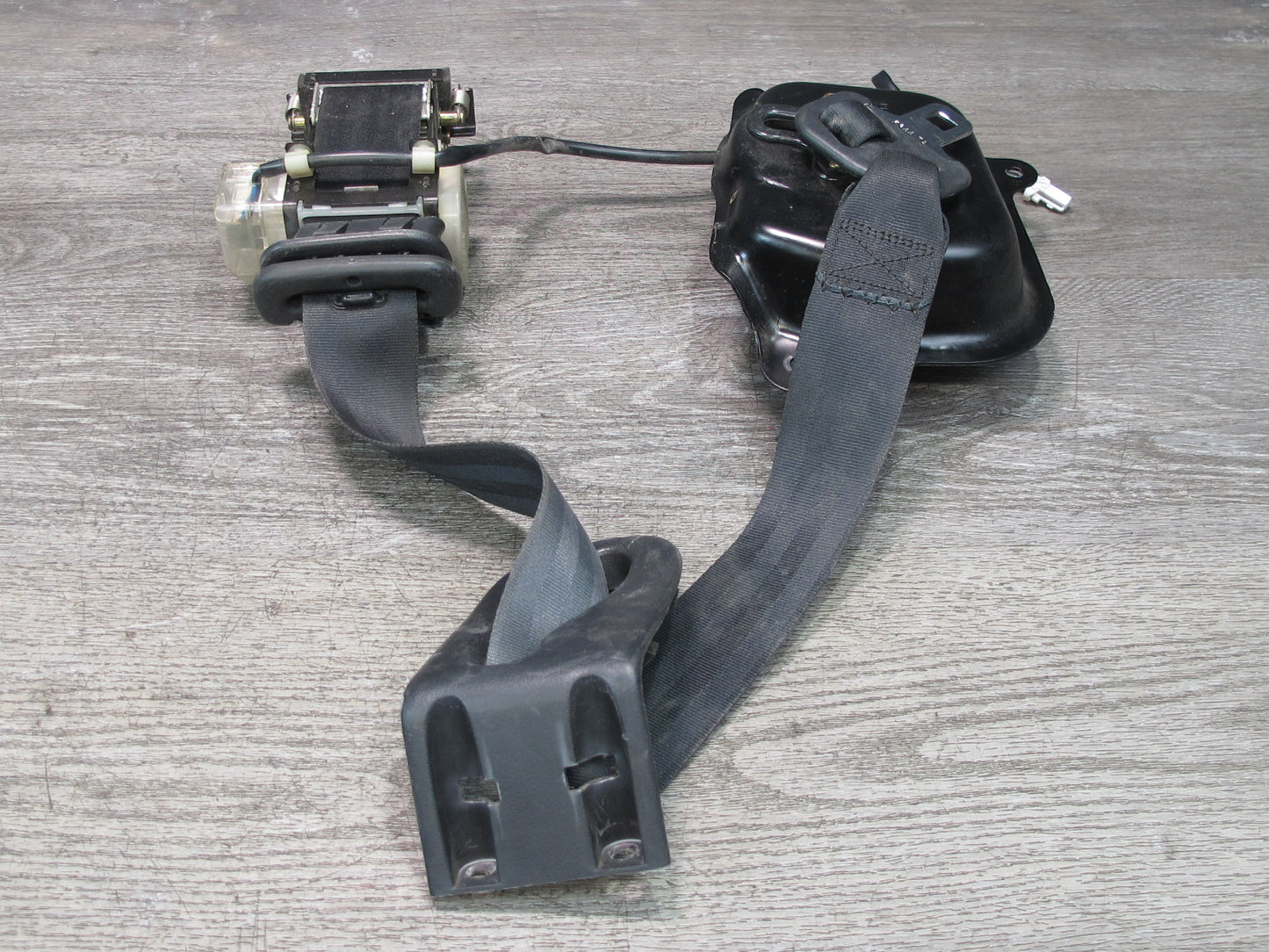 90-96 NISSAN 300ZX Z32 2-SEAT FRONT LEFT & RIGHT SIDE SEATBELT RETRACTOR SET OEM