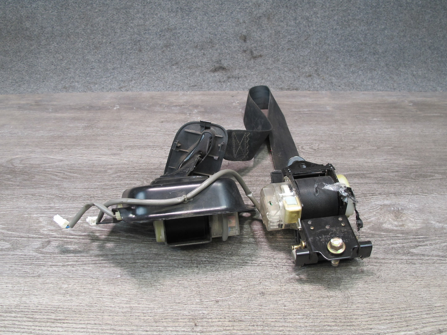 90-96 NISSAN 300ZX Z32 2-SEAT FRONT LEFT & RIGHT SIDE SEATBELT RETRACTOR SET OEM