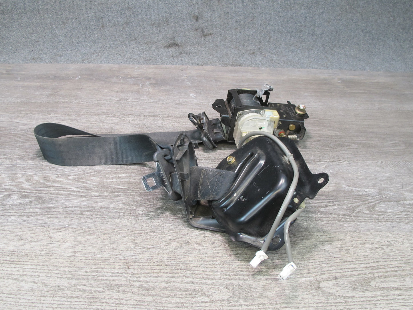 90-96 NISSAN 300ZX Z32 2-SEAT FRONT LEFT & RIGHT SIDE SEATBELT RETRACTOR SET OEM