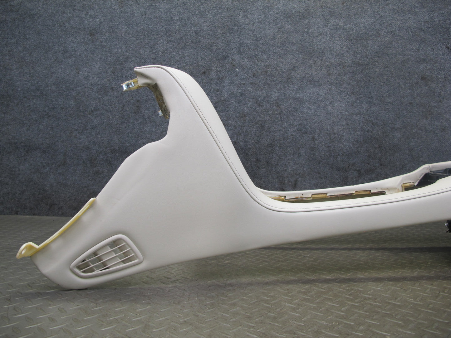 02-04 Lexus SC430 Front Center Console Trim Cover Panel w Compartment Ecru OEM