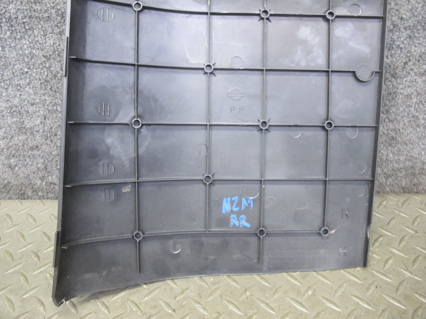 90-96 Nissan Z32 300ZX 2+0 Rear Right Trunk Trim Cover Panel OEM
