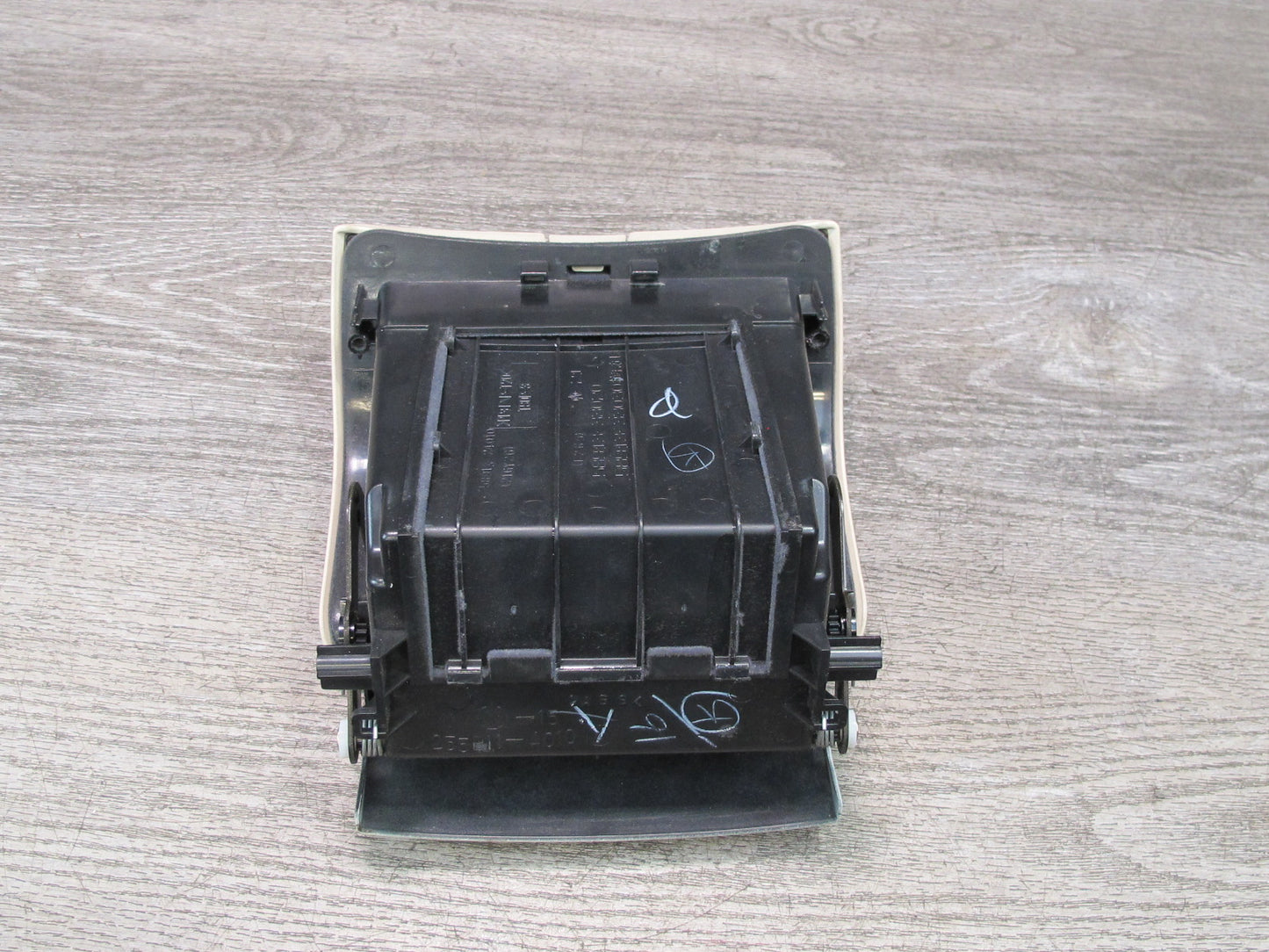 02-08 Lexus SC430 Rear Center Console Compartment Storage Ecru OEM