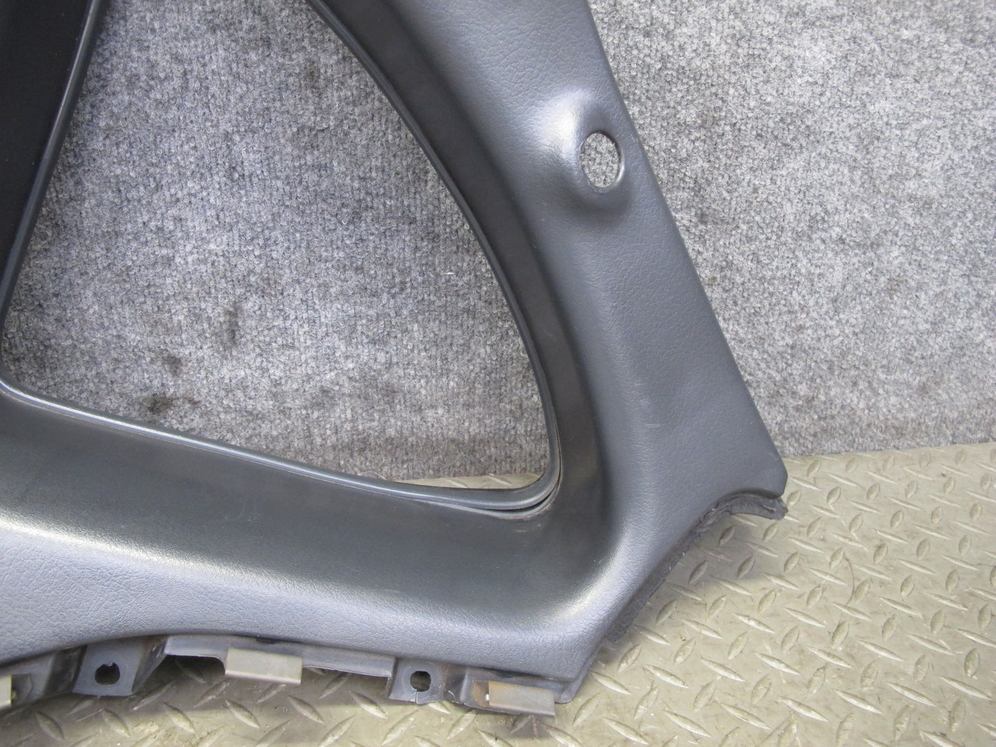 90-96 Nissan Z32 300ZX Coupe 2+0 Rear Right C Pillar Interior Trim Panel OEM