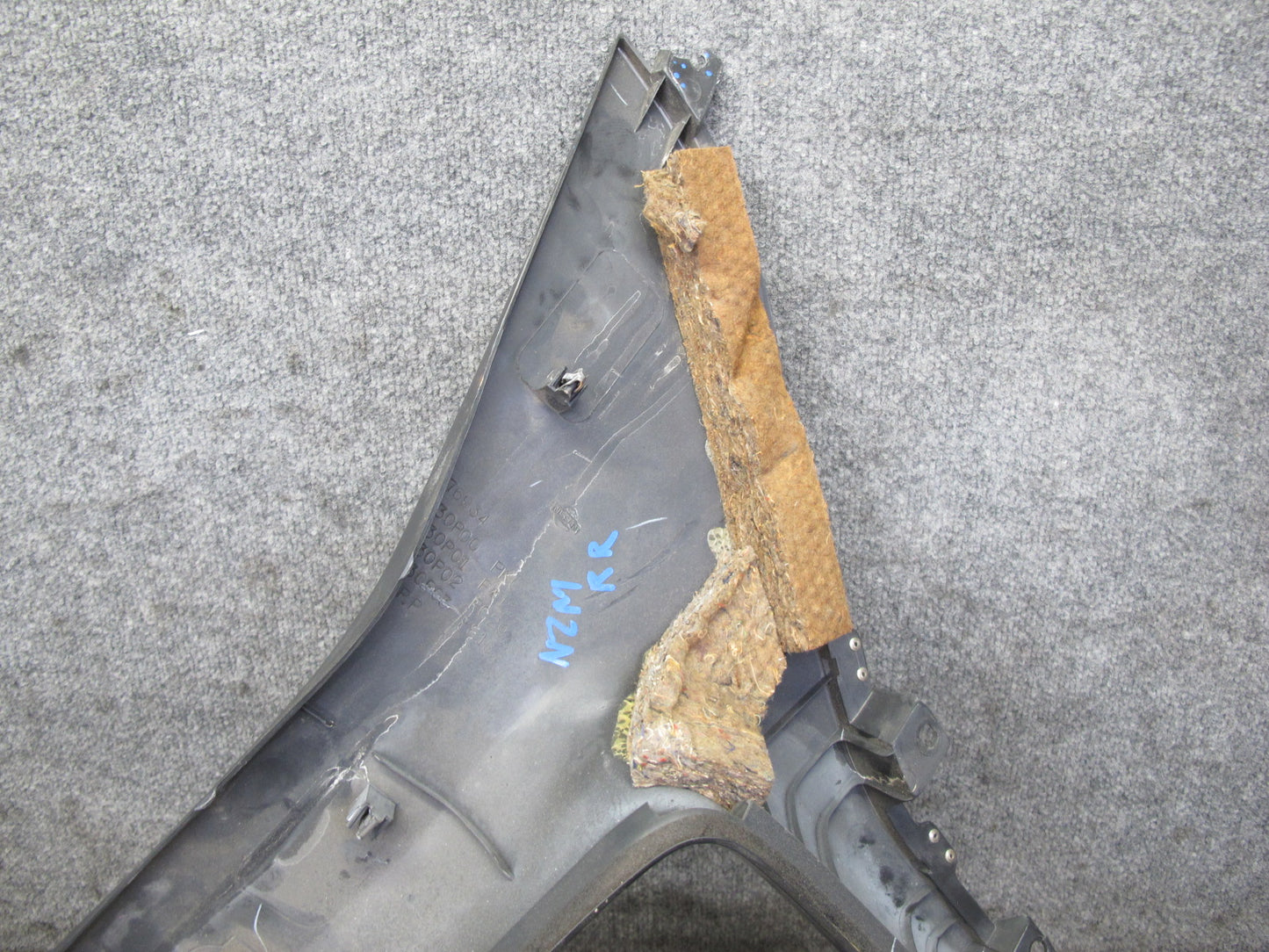 90-96 Nissan Z32 300ZX Coupe 2+0 Rear Right C Pillar Interior Trim Panel OEM