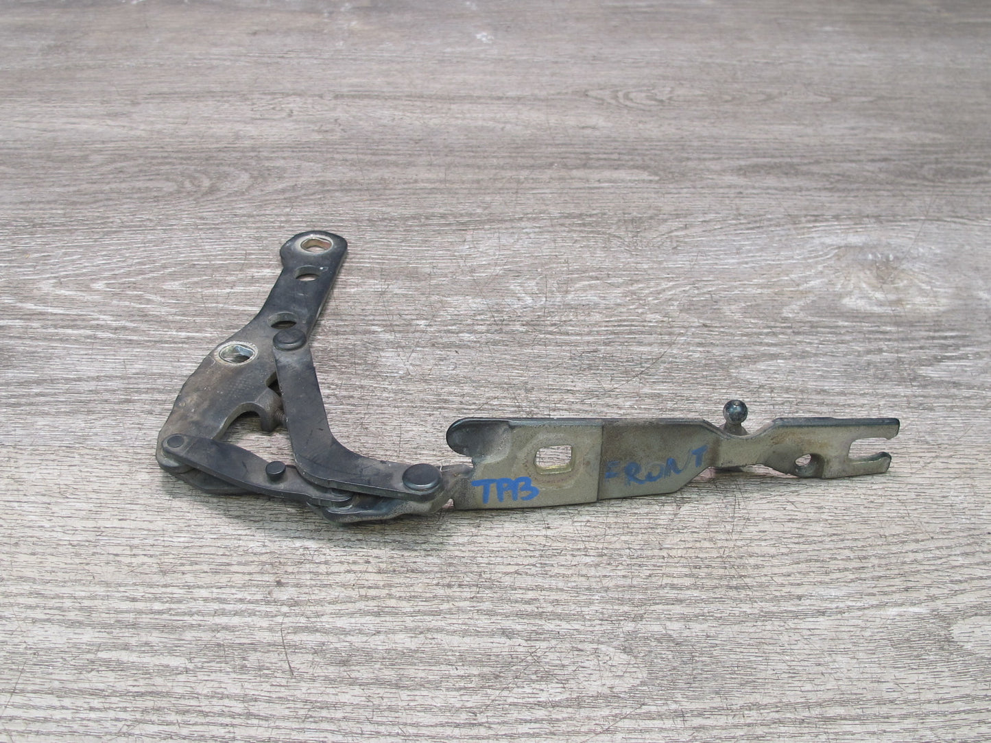 01-06 BMW E46 330ci Set of 2 Front Left & Right Hood Hinge Green OEM