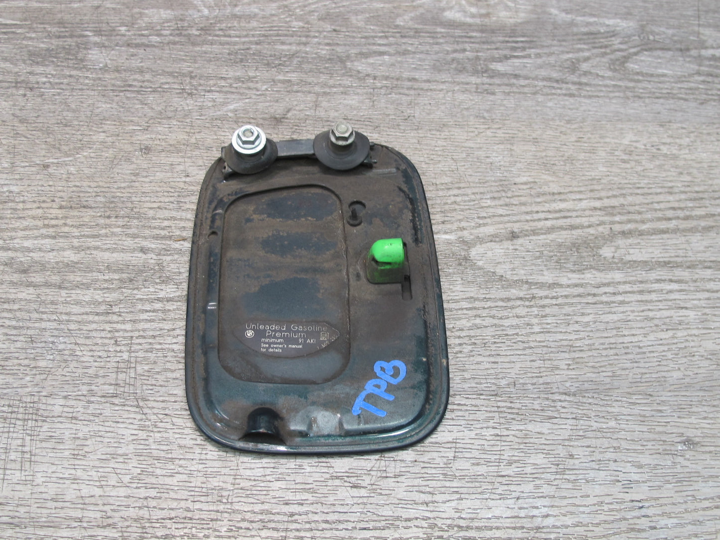 01-06 BMW E46 330ci Convertible Fuel Tank Filler Door Lid Cover Oxford Green OEM