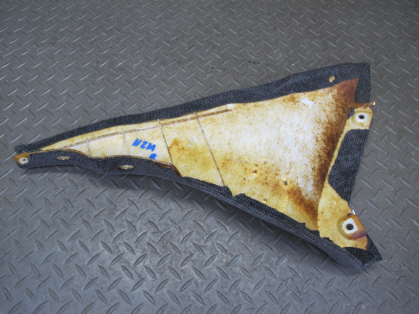 90-93 Nissan Z32 300ZX Set of 2 Center Console Side Trim Cover Panel OEM
