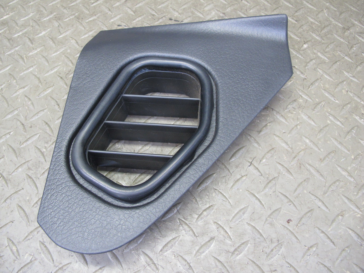 90-96 Nissan Z32 300ZX Set of 2 Dash END Trim Cover Panel Air Vent Black OEM
