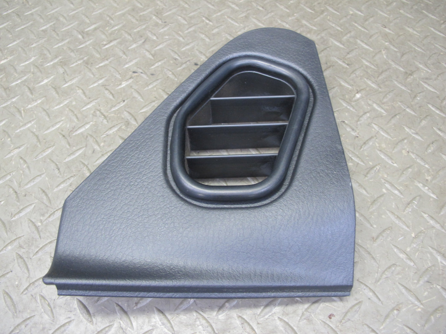 90-96 Nissan Z32 300ZX Set of 2 Dash END Trim Cover Panel Air Vent Black OEM