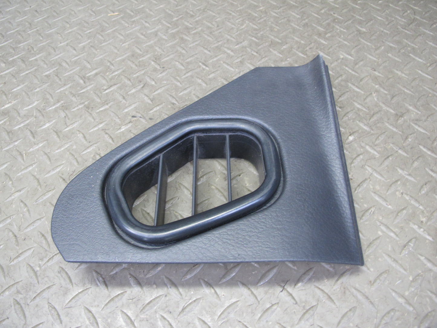 90-96 Nissan Z32 300ZX Set of 2 Dash END Trim Cover Panel Air Vent Black OEM