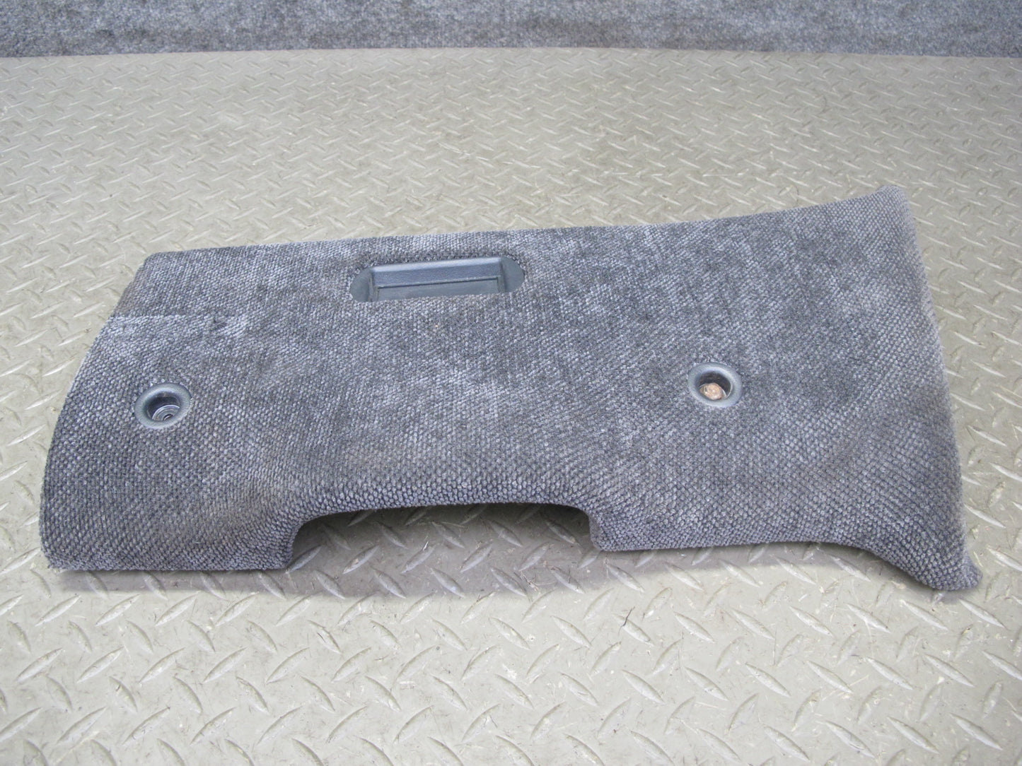 90-91 Nissan Z32 300ZX Dash Front Left Lower Knee Trim Cover Panel Gray OEM