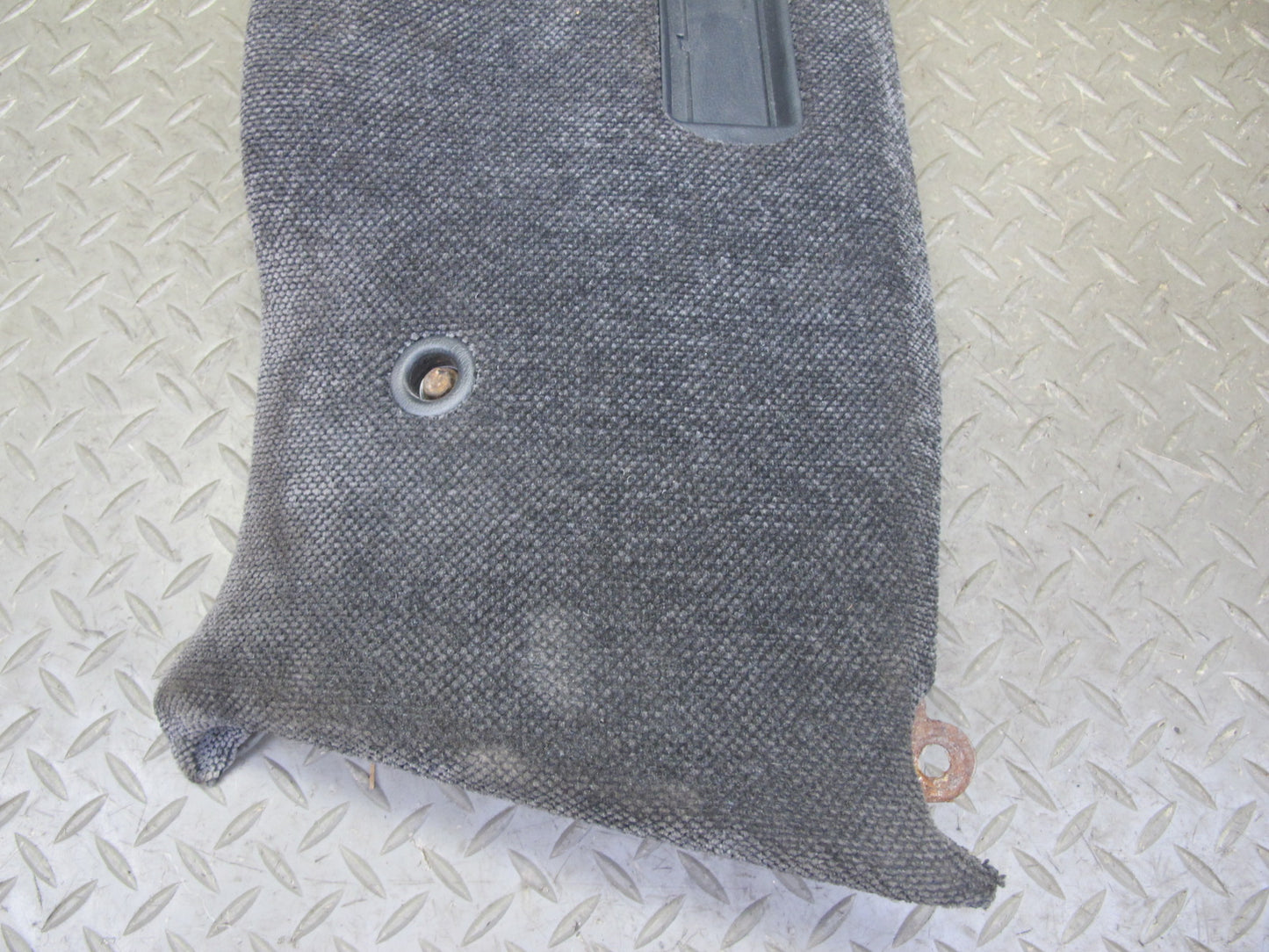 90-91 Nissan Z32 300ZX Dash Front Left Lower Knee Trim Cover Panel Gray OEM