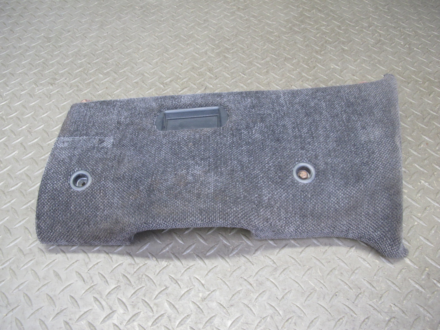 90-91 Nissan Z32 300ZX Dash Front Left Lower Knee Trim Cover Panel Gray OEM