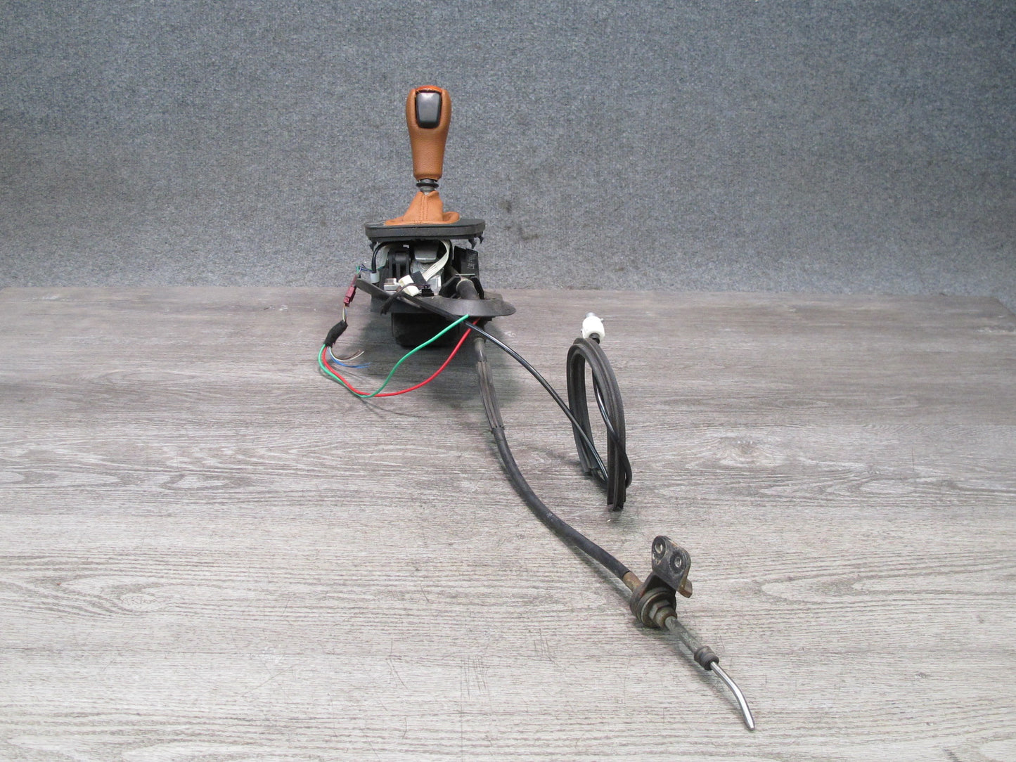 02-06 BMW E46 330ci A/T Automatic Transmission Gear Shifter w Cable & Knob OEM