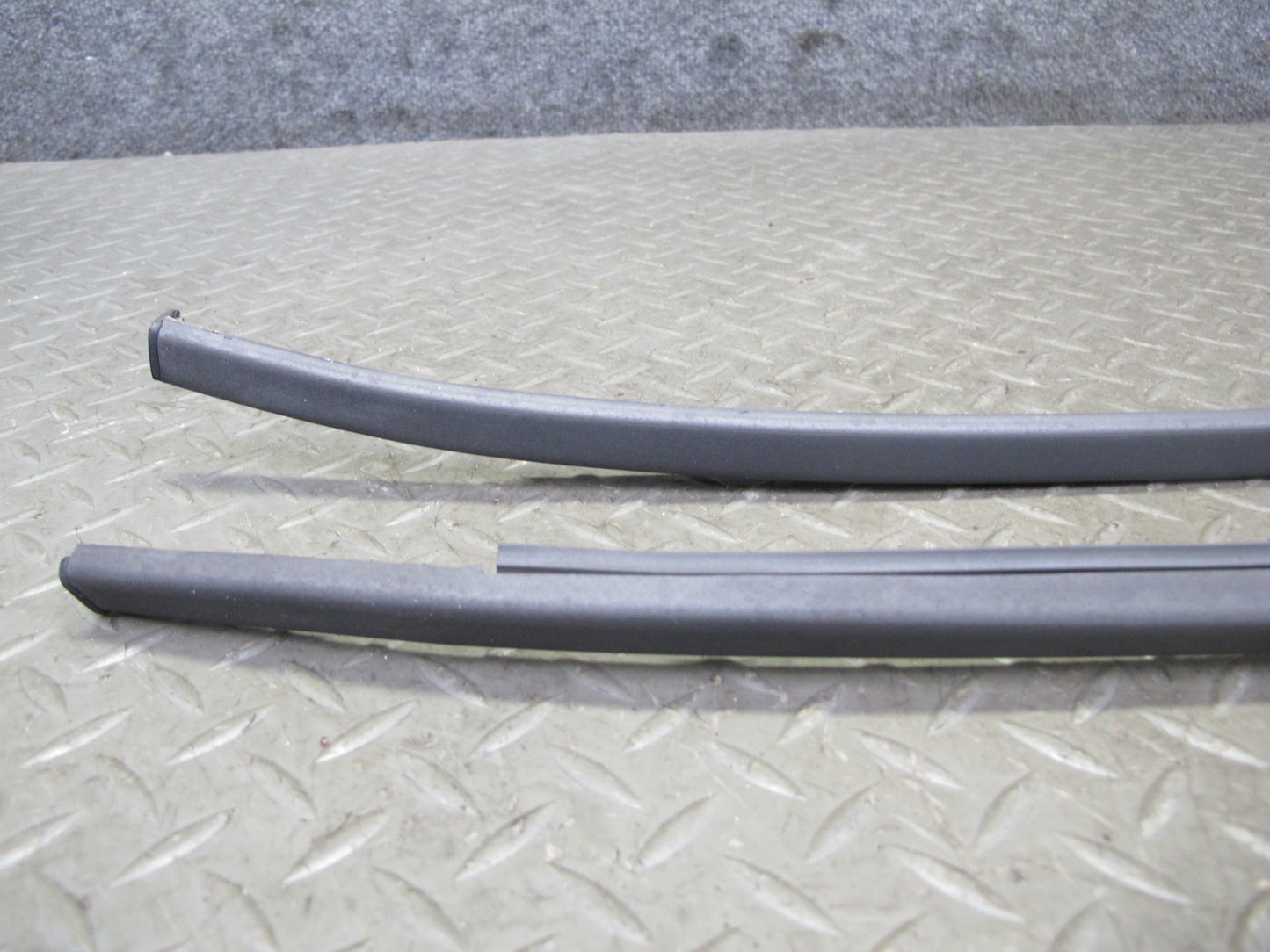 90-96 Nissan Z32 300ZX Coupe Set of 2 Front Windshield Side Panel Molding OEM