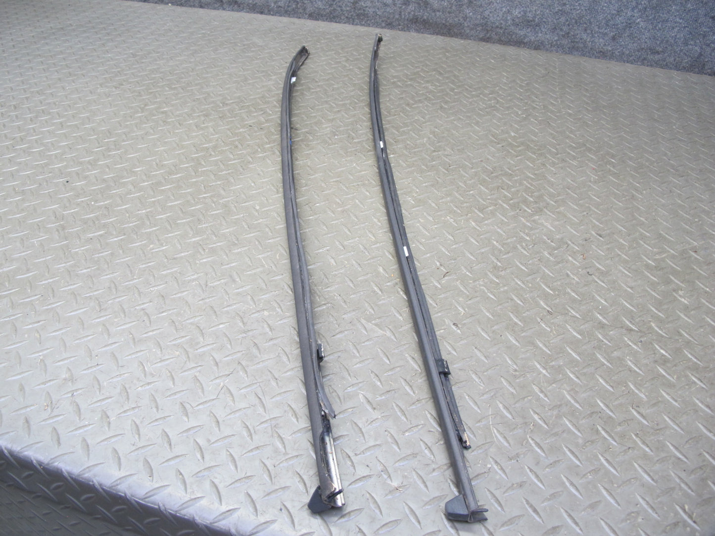 90-96 Nissan Z32 300ZX Coupe Set of 2 Front Windshield Side Panel Molding OEM