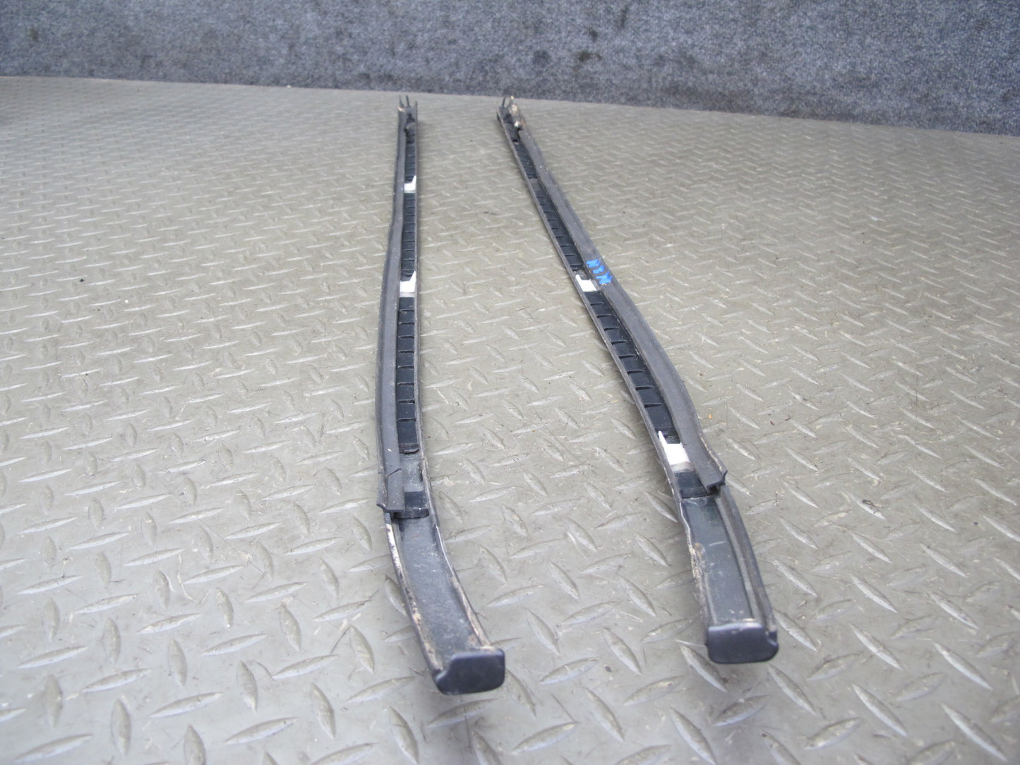90-96 Nissan Z32 300ZX Coupe Set of 2 Front Windshield Side Panel Molding OEM