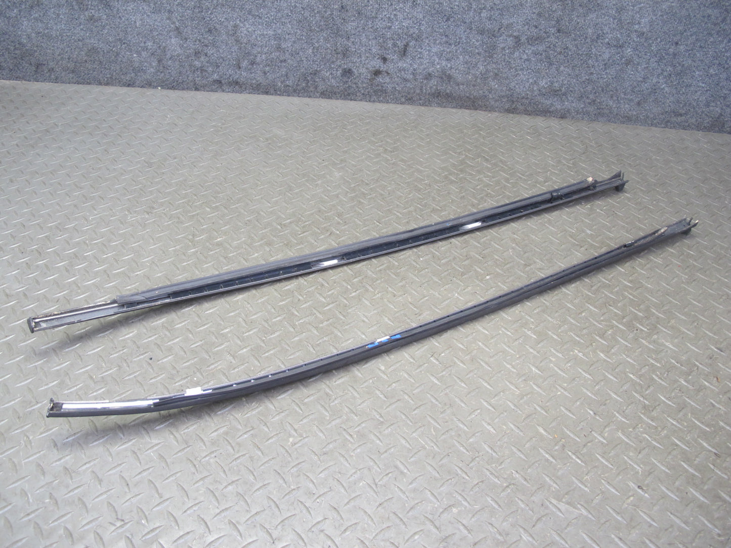 90-96 Nissan Z32 300ZX Coupe Set of 2 Front Windshield Side Panel Molding OEM