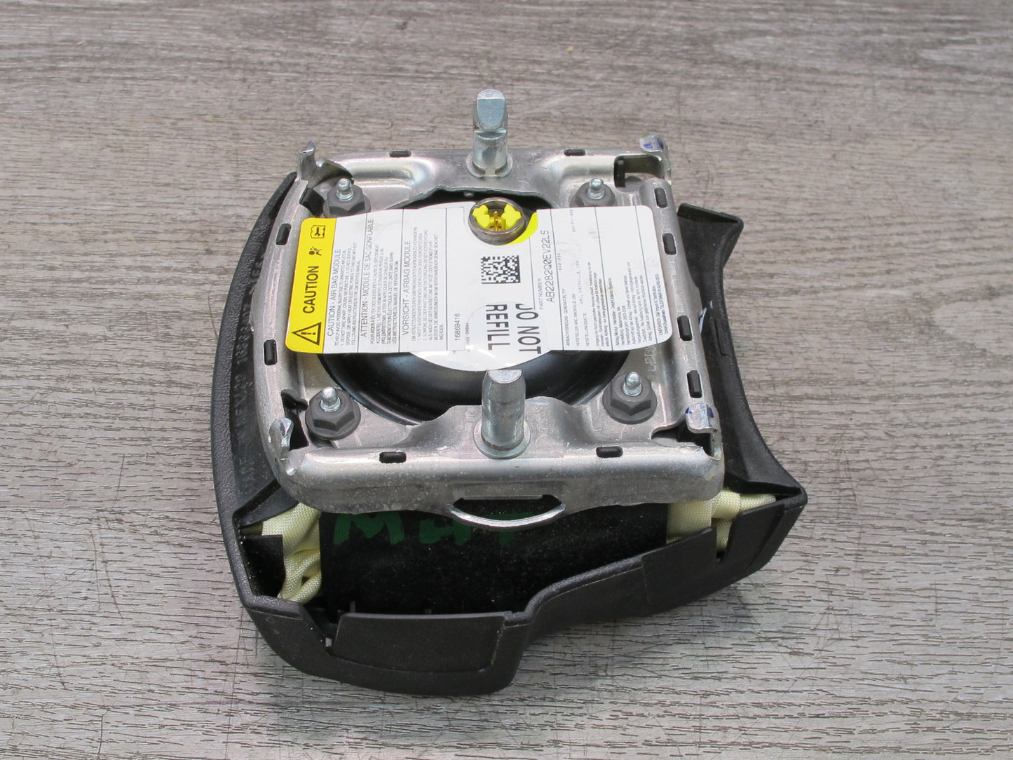 03-07 HUMMER H2 FRONT LEFT DRIVER SIDE STEERING WHEEL SRS AIRBAG OEM