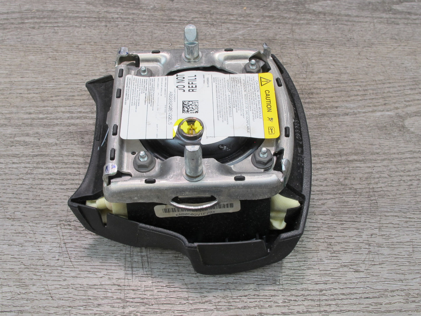 03-07 HUMMER H2 FRONT LEFT DRIVER SIDE STEERING WHEEL SRS AIRBAG OEM