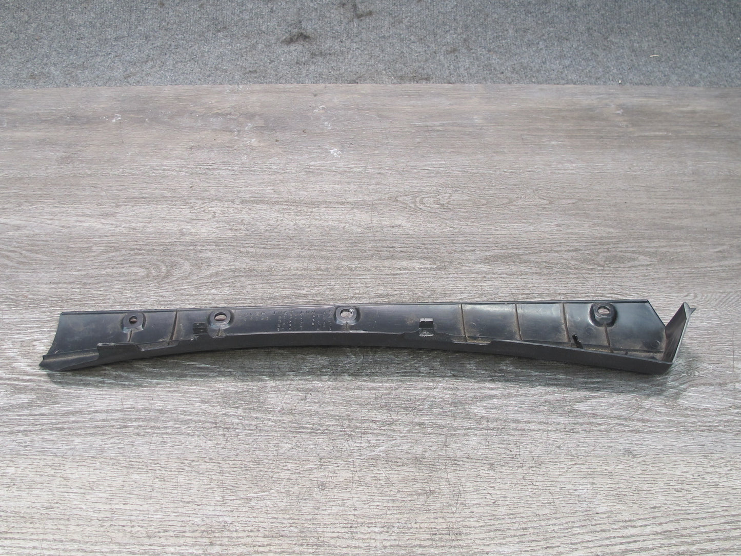 90-96 Nissan 300ZX Z32 Glove Box Lower Finisher Trim Panel Black OEM