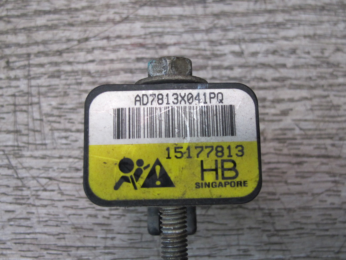 03-04 HUMMER H2 SRS AIRBAG CONTROL MODULE UNIT W/ SENSOR SET OEM