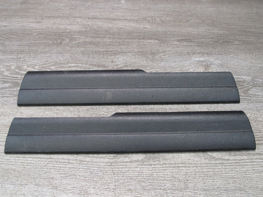 11-17 BMW F25 X3 Set of 2 Front Left & Right Door Sill Plate Trim OEM