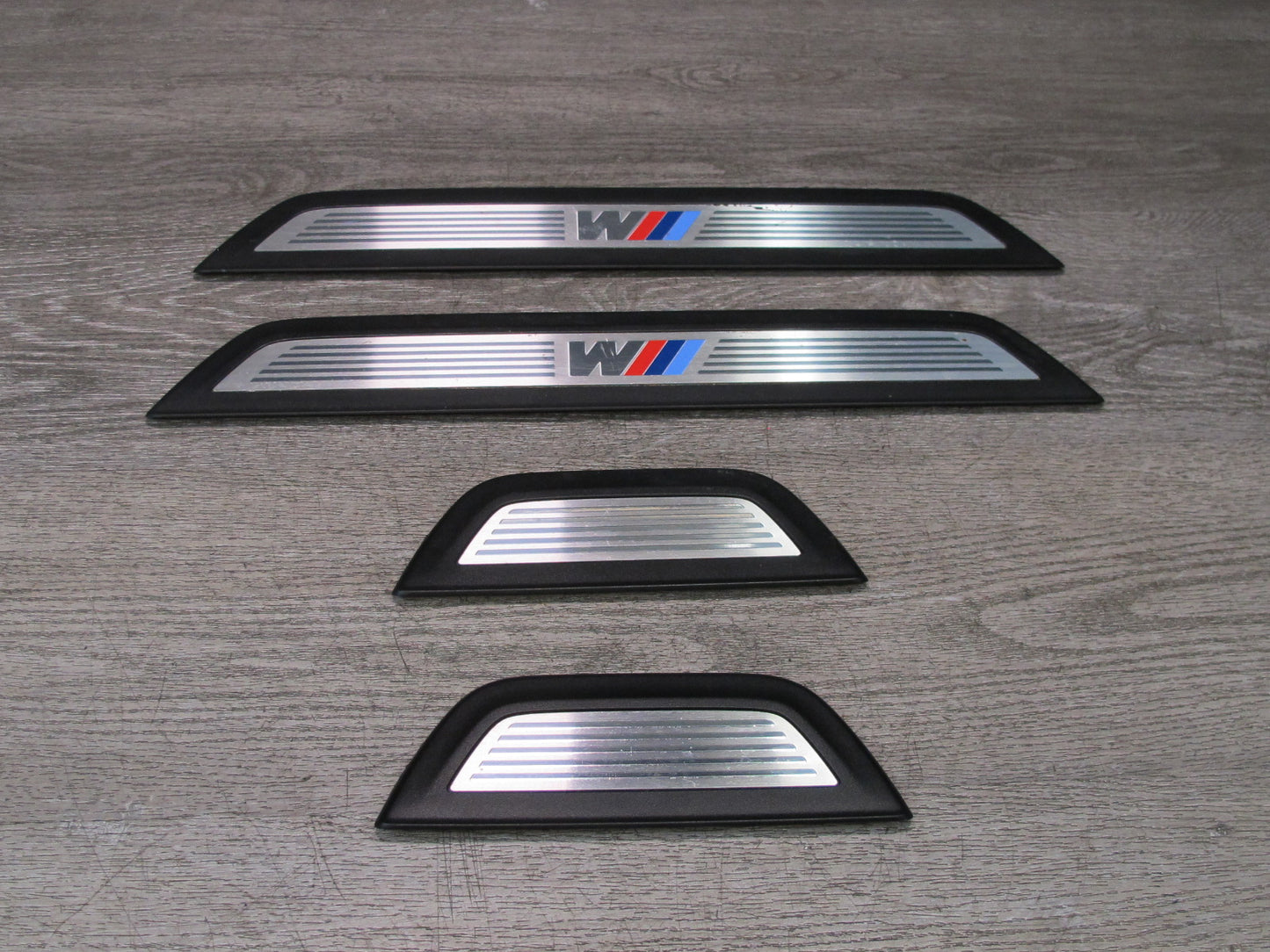 11-17 BMW F25 X3 Set of 4 M Sport Front & Rear Door Scuff Sill Plate Trim Set