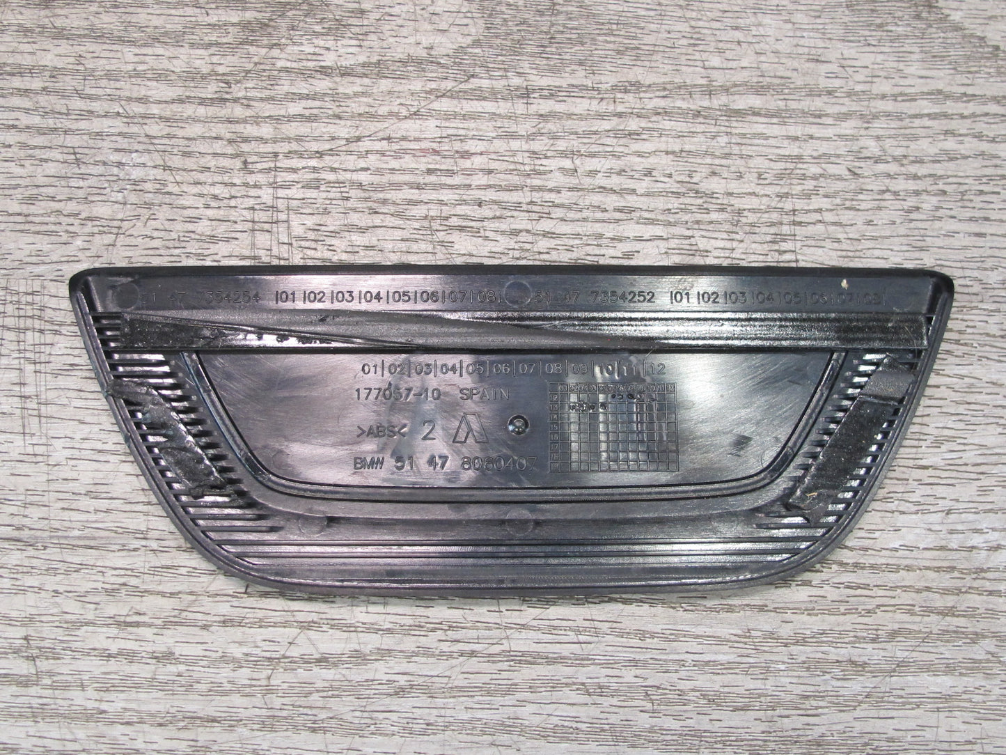 11-17 BMW F25 X3 Set of 4 M Sport Front & Rear Door Scuff Sill Plate Trim Set