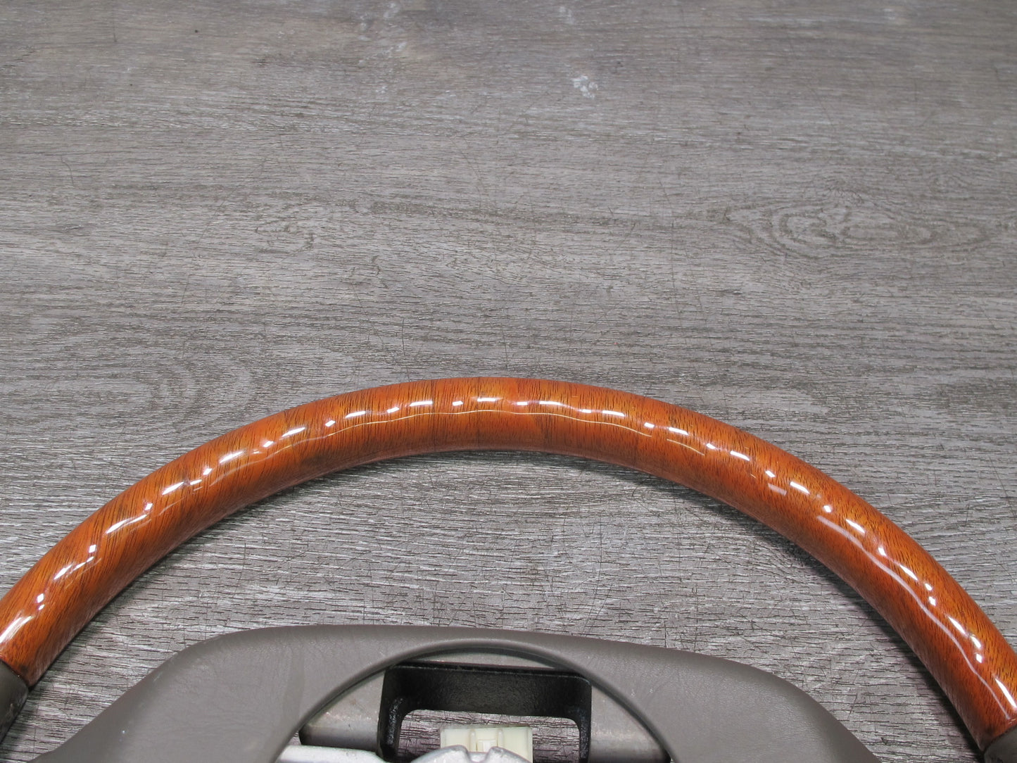 98-00 Lexus UCF20L LS400 Leather Wood Steering w Cruise Control Switch OEM