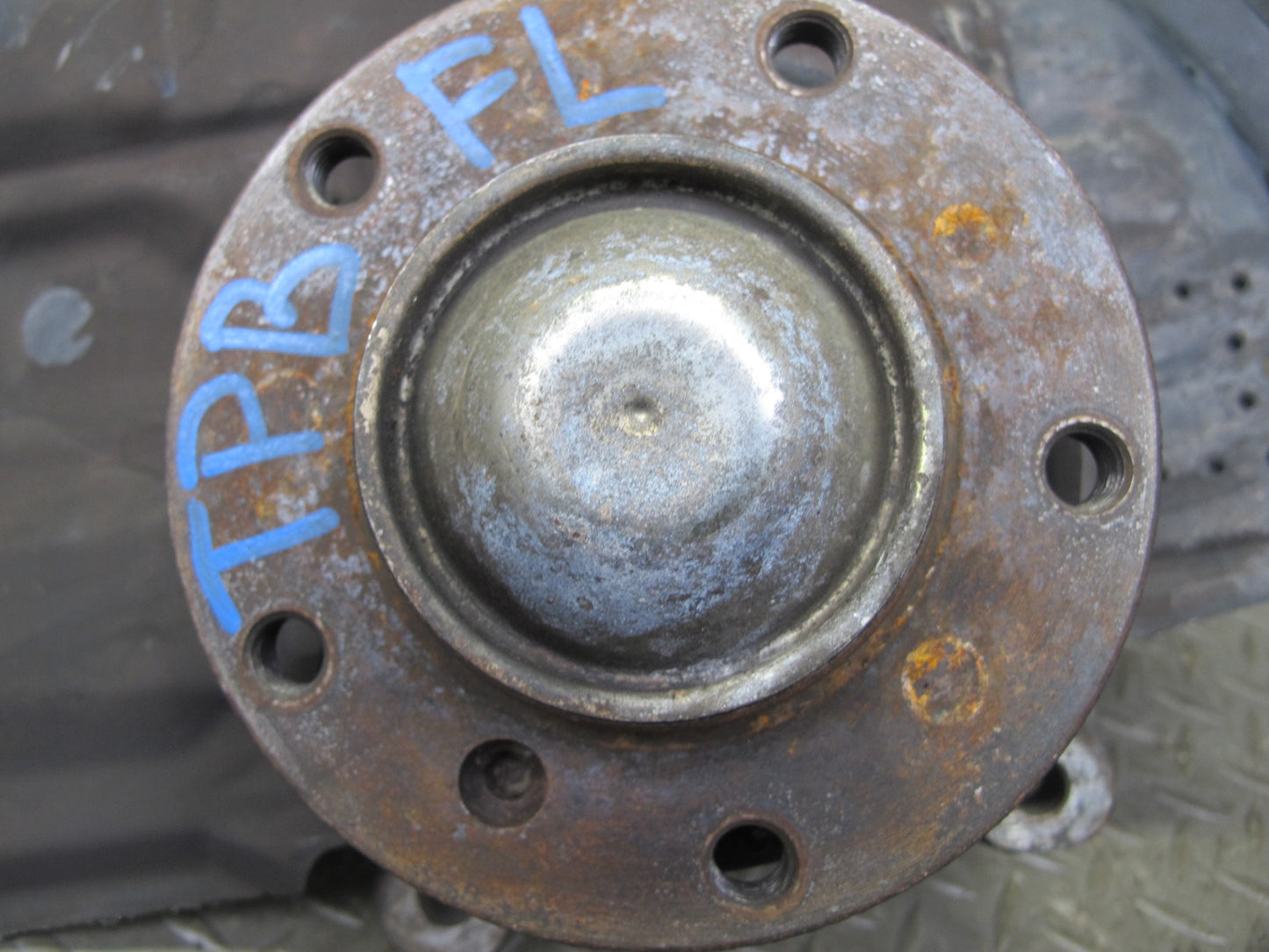 02-06 BMW E46 330i 330ci RWD Front Left Spindle Knuckle Wheel Hub Bearing OEM