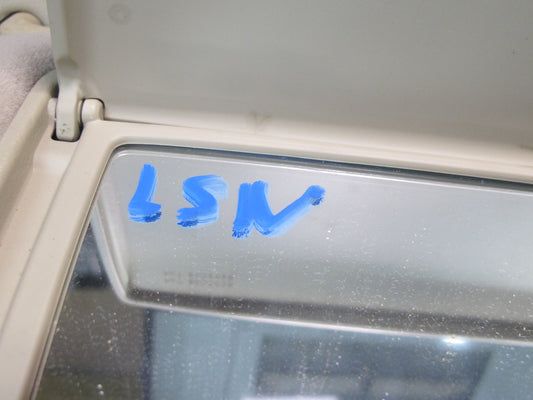 98-00 Lexus UCF20L LS400 Set of 2 Front Left & Right Sun Visor Ivory OEM