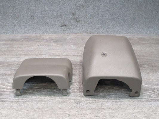 99-00 Lexus UCF20L LS400 Steering Column Upper & Lower Trim Cover Panel Set OEM