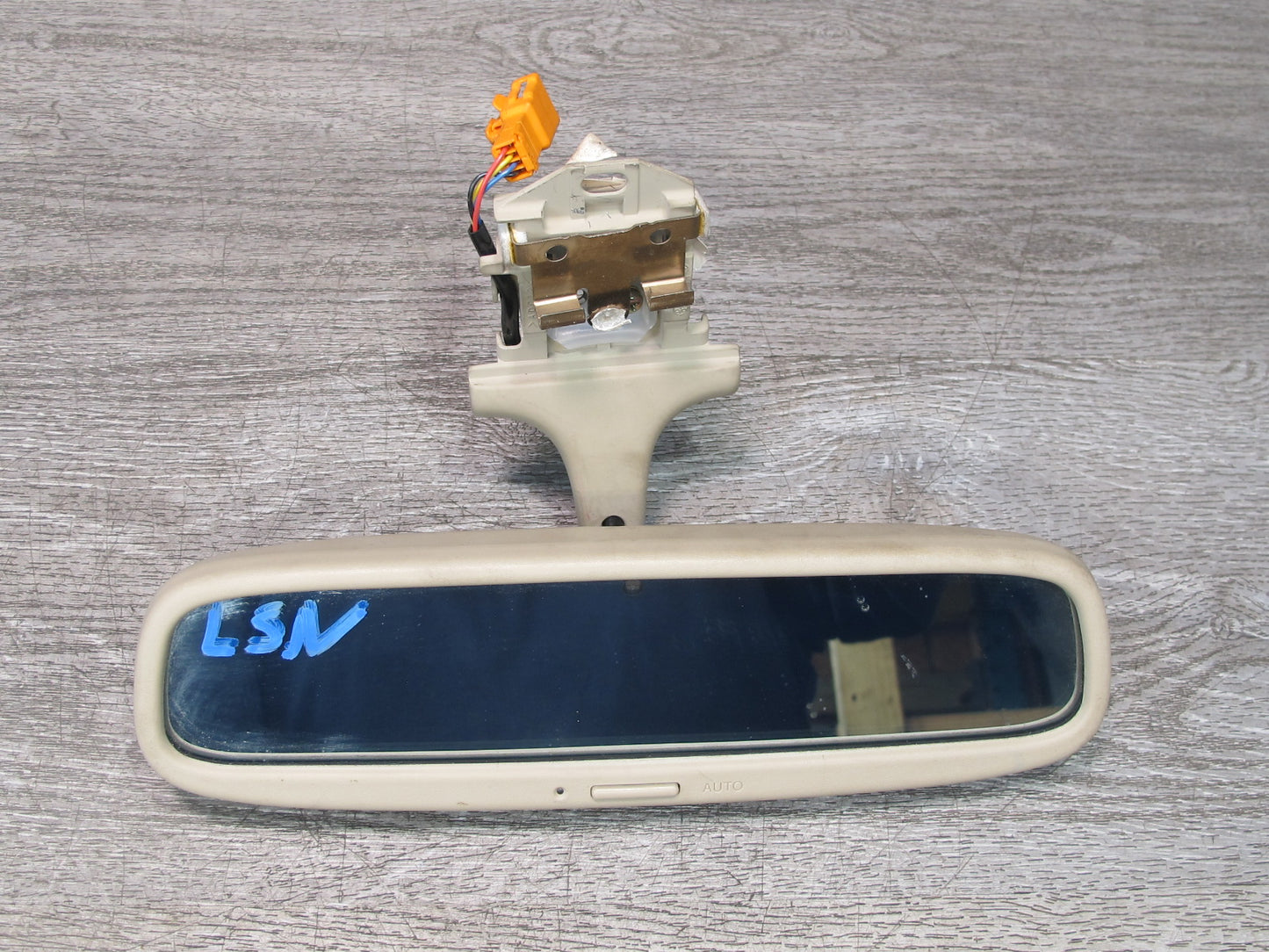 95-00 Lexus UCF20L LS400 Auto Dim Interior Rear View Mirror w Sun Visor OEM
