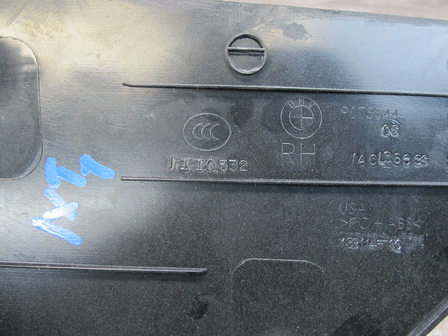 11-17 BMW F25 X3 Set of 2 Front Left & Right Kick Trim Cover Panel OEM