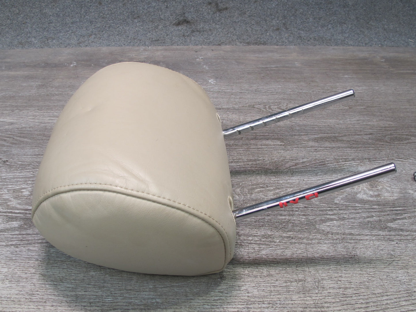 1998-2002 Lexus J100 LX470 Front Left & Right Leather Seat Headrest Set of 2