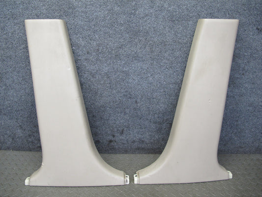 95-00 Lexus UCF20L LS400 Set of 2 Interior Lower B Pillar Trim Cover Panel OEM