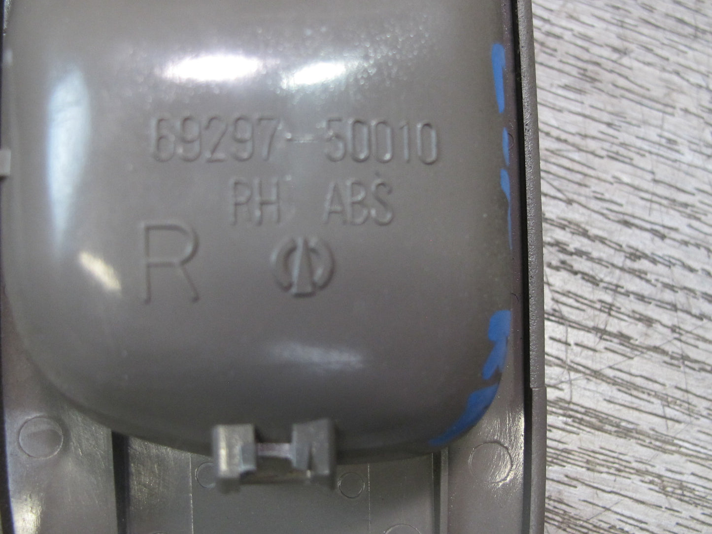 95-00 Lexus LS400 Set of 2 Front & Rear Right Interior Door Handle Trim OEM