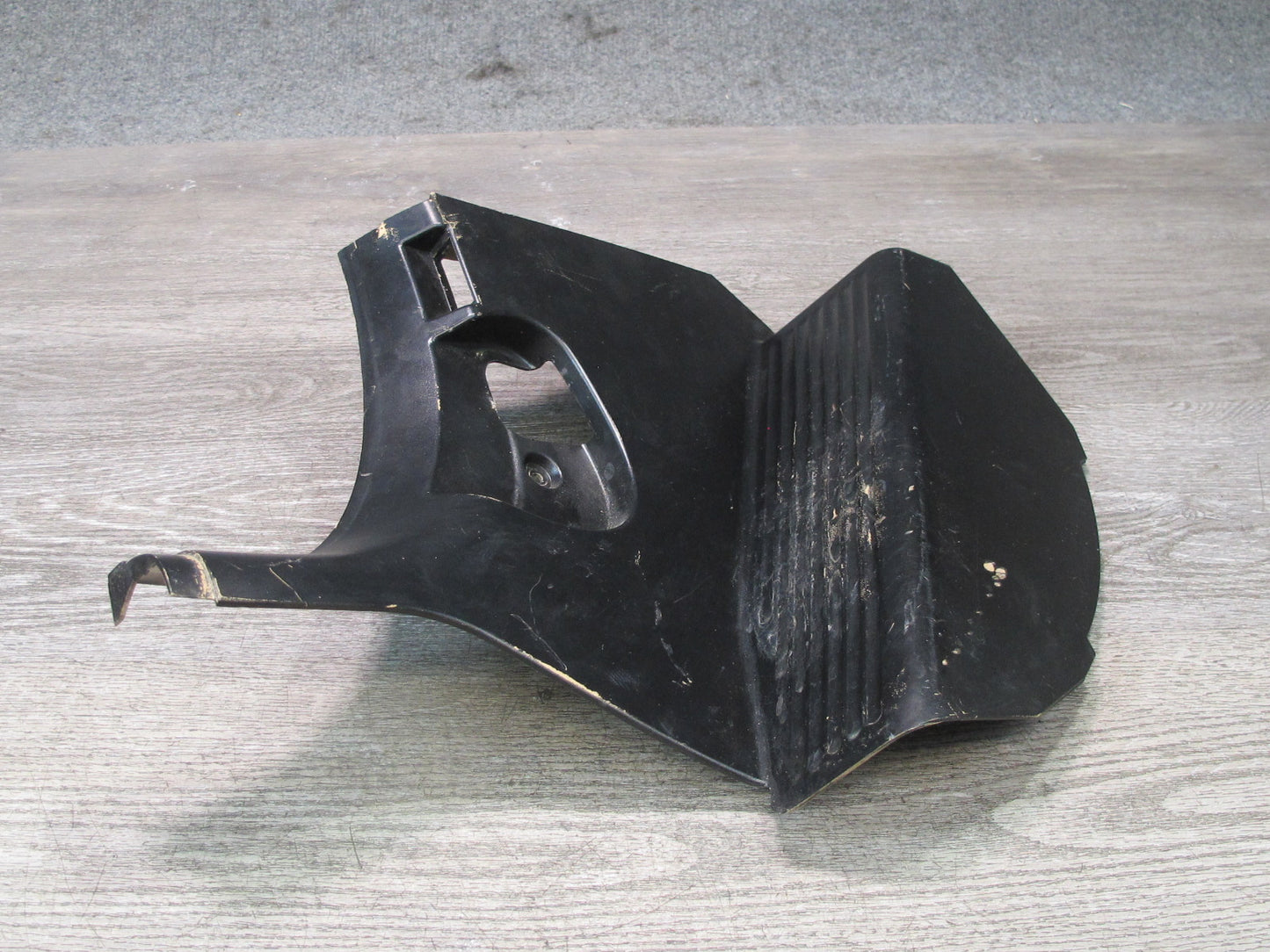 01-06 BMW E46 330ci Coupe Conv Left Footrest Right Kick Trim Panel Set Black OEM