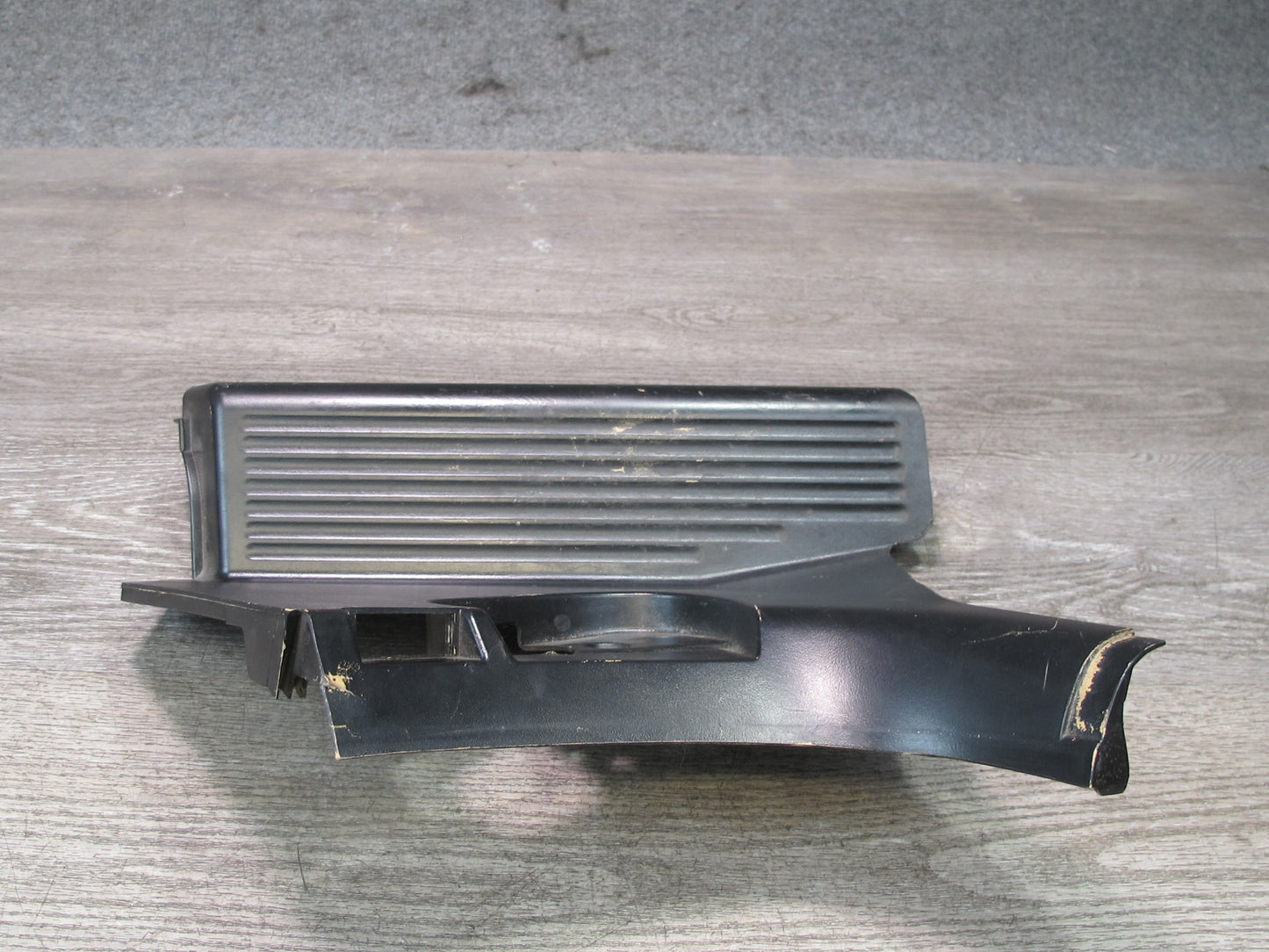 01-06 BMW E46 330ci Coupe Conv Left Footrest Right Kick Trim Panel Set Black OEM