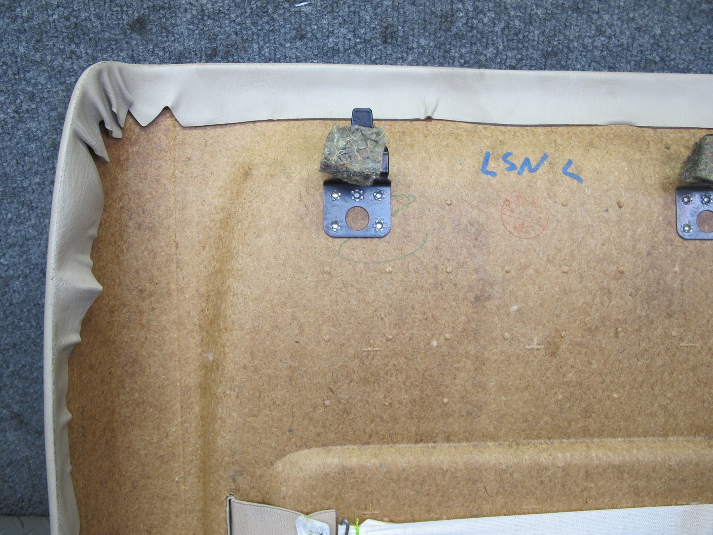 97-00 Lexus UCF20L LS400 Front Left Seat Backrest Back Trim Cover Panel OEM