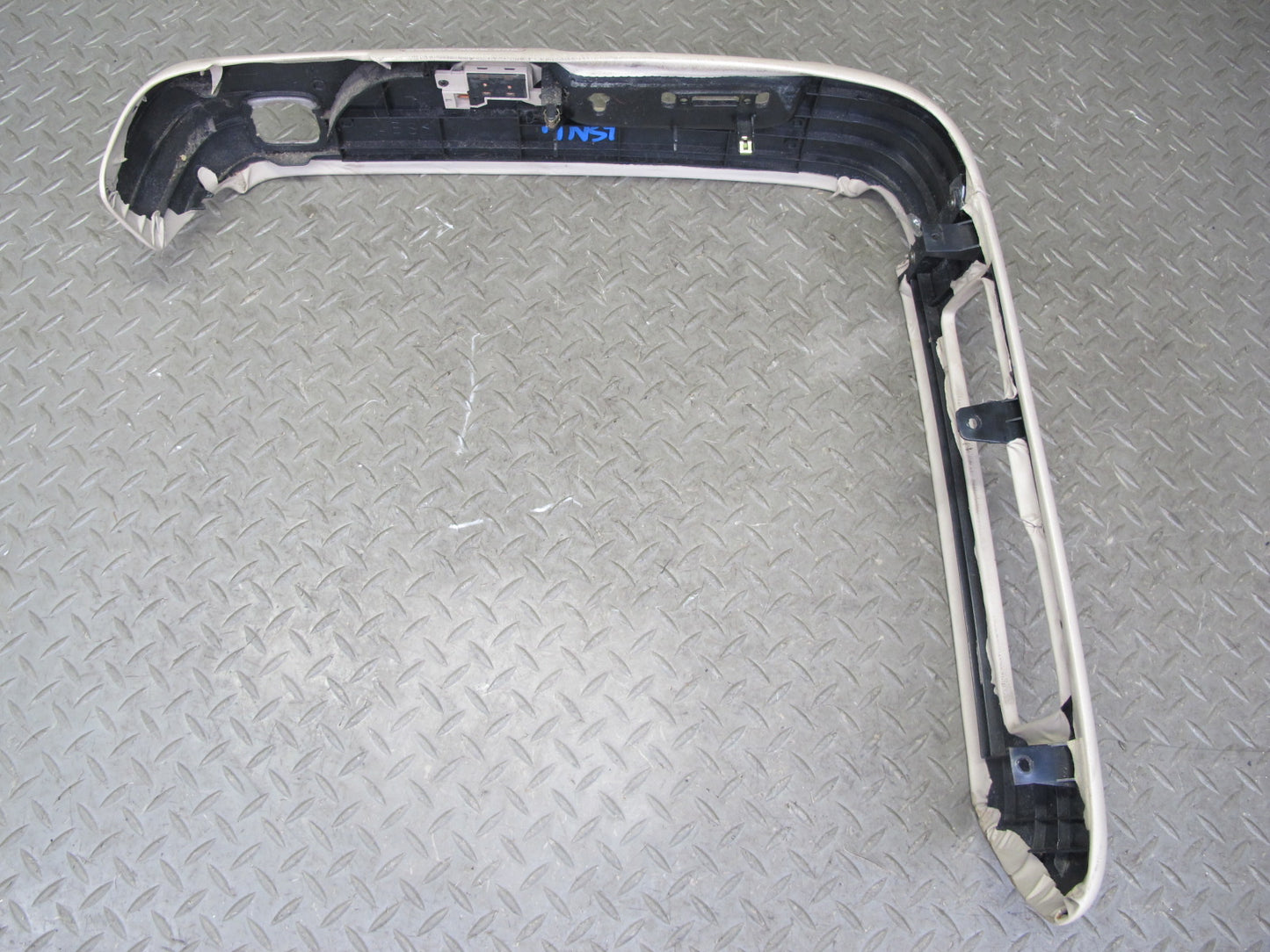 98-00 Lexus UCF20L LS400 Front Left Seat Adjust Trim Cover Panel Set Ivory OEM