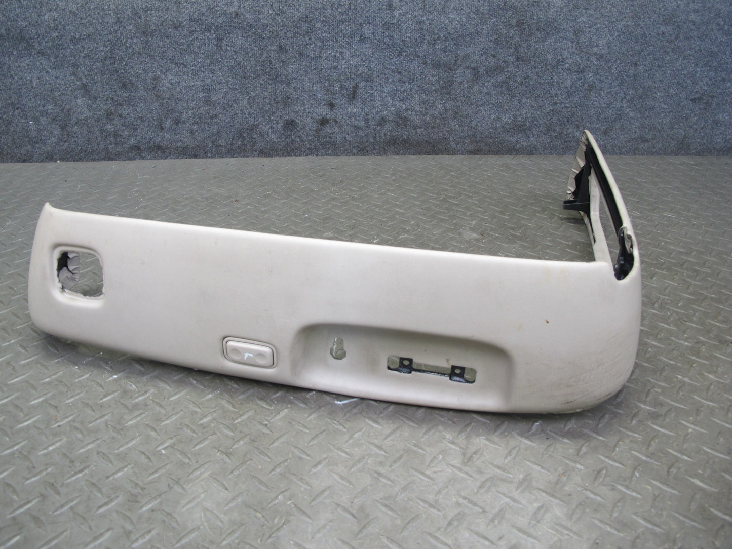 98-00 Lexus UCF20L LS400 Front Left Seat Adjust Trim Cover Panel Set Ivory OEM
