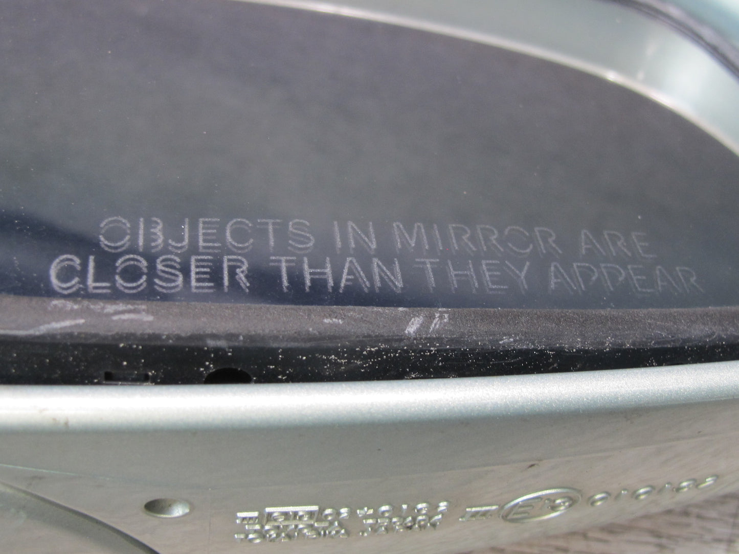 98-99 Lexus UCF20L LS400 Right Door Exterior Side View Heated Mirror Silver OEM