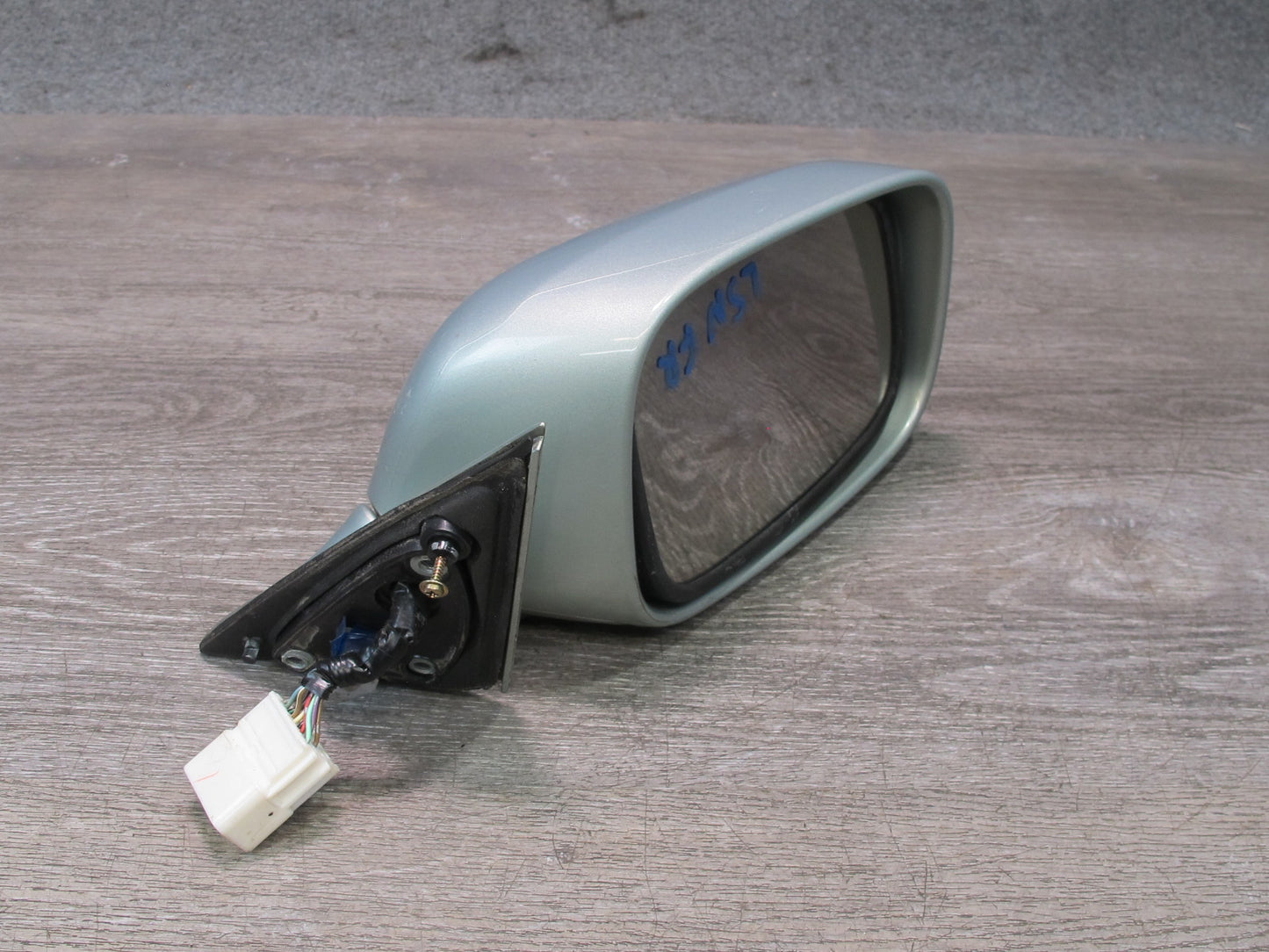 98-99 Lexus UCF20L LS400 Right Door Exterior Side View Heated Mirror Silver OEM