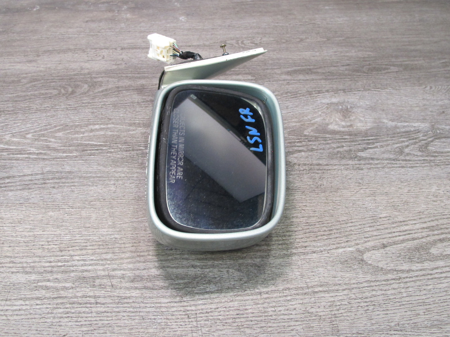 98-99 Lexus UCF20L LS400 Right Door Exterior Side View Heated Mirror Silver OEM