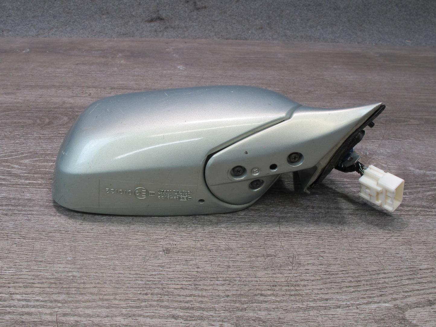 98-99 Lexus UCF20L LS400 Right Door Exterior Side View Heated Mirror Silver OEM